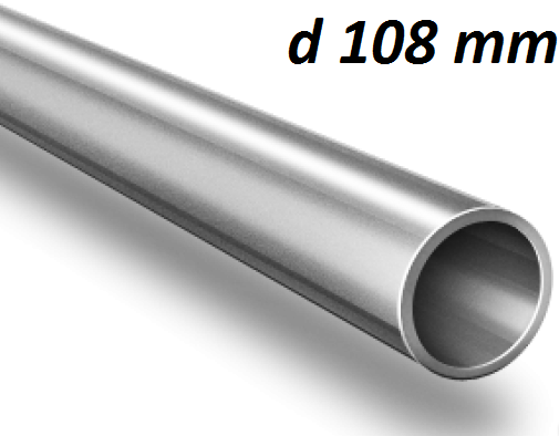 металлическая труба 108